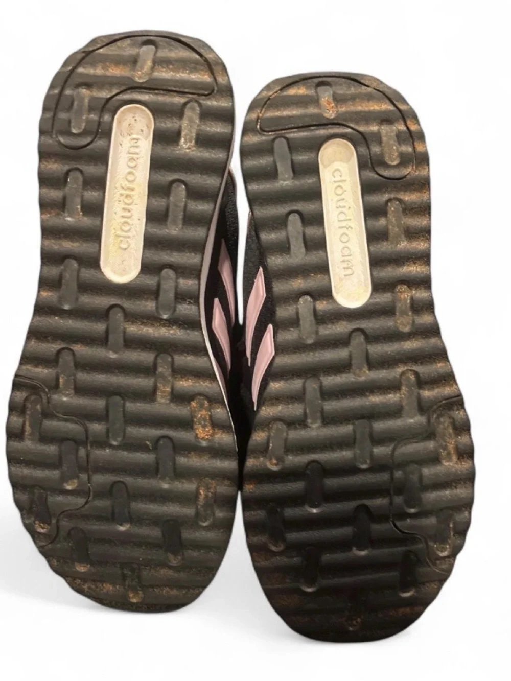 adidas Black and Light Pink Women's Running Shoes